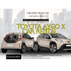 Toyota AYGO X a partire da