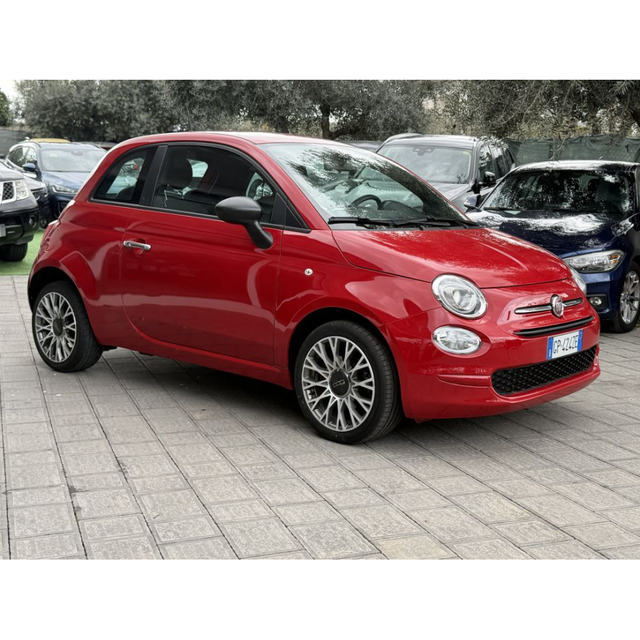 500 hybrid red passion vista laterale destro