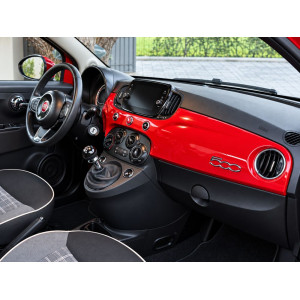 Fiat 500 1.0 Hybrid Lounge (2021) | 60.000 km | Rosso Passione