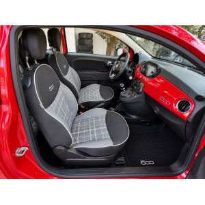 Fiat 500 1.0 Hybrid Lounge (2021) | 60.000 km | Rosso Passione