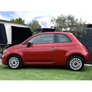 Fiat 500 1.0 Hybrid Lounge (2021) | 60.000 km | Rosso Passione